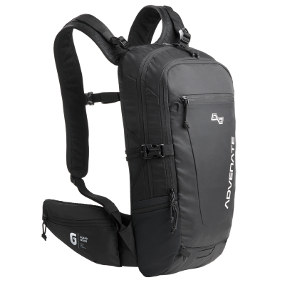 Rucksack, Ultimate, incl. SAS-Tec Protector, 10+2, Pure Black