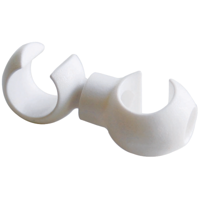 Kabelführung, S-HOOKS rotierend white 4 Stück, CHA093