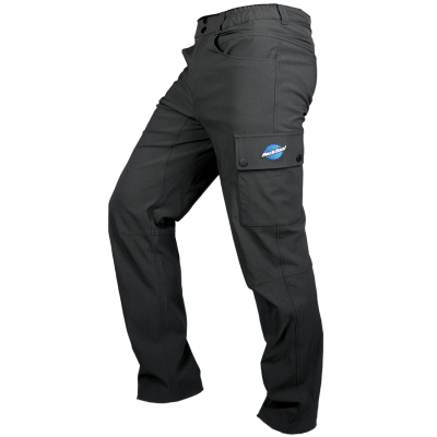 Velok Werkstatt Hose lang, Gr.XXXL (Bundweite 102 cm), anthrazit mit Park Tool/Velok Logo