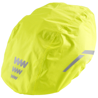 Helmüberzug, HELMET RAIN COVER, wasserdicht, 3M Leuchtstreifen, gelb