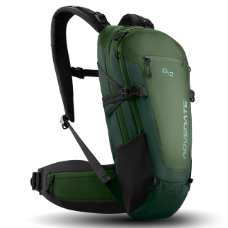 Rucksack, Symphony 8+2+4, Forest Green