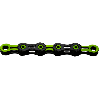 Kette, X10 DLC, black/green, 116 Glieder