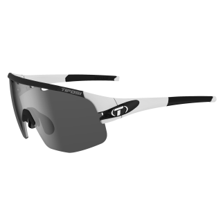 Sonnenbrille, SLEDGE Lite, Matte White, M-XL, Smoke/AC-Red/Clear