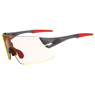 Sonnenbrille, RAIL XC, Satin Vapor, L-XL, Clarion Red Fototec