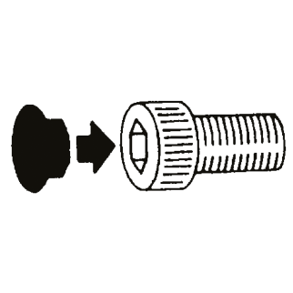 Inbus-Stopfen, 5mm x 9mm Set 20 Stück