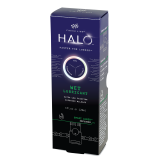 Kettenöl, HALO™ - WET Schmiermittel 120ml, 10ner Display, inkl. Smart Luber