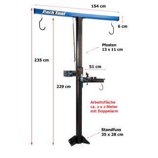 Montageständer, PRS-33.2 Einarm-Montageständer