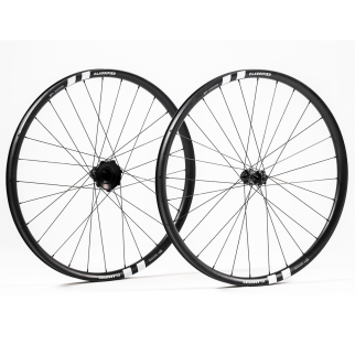 Wheelset MTB, white logo, 30mm/25mm