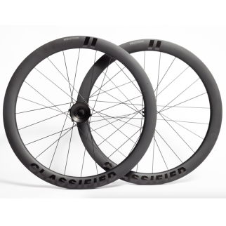 Wheelset, Road, black logo, carbon, 50mm