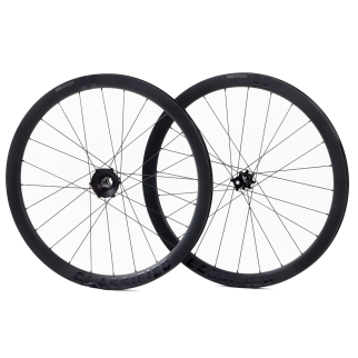 Wheelset, Gravel, black logo, carbon, 42mm