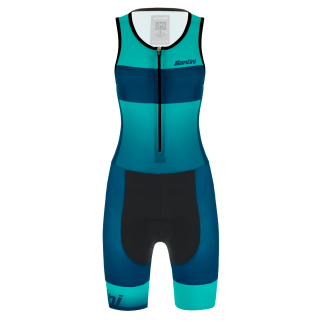 Triathlon-Anzug ärmellos, FEROX, Damen