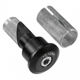 Adapter, für Innenlenker-Befestigung 15.3-19.0mm zu Rückspiegel M-88 und M-99 black