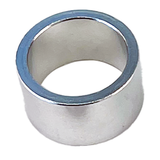 Spacer, 1" 25.4 Dicke:20 mm Aluminium silver