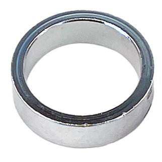 Spacer, 1 1/8" 28.6 Dicke:10 mm Aluminium silver
