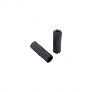 Endhülsen, OPEN 4mm black Kunststoff ungedichtet 100 Stück BOT115-4F