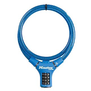 Kabelschloss, ERGO mit Zahlenkombination blue Länge 90cm Ø 12mm 8229