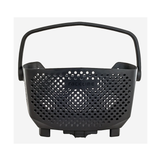 Gepäckträger-Korb, Edge 2.0, aus Kunststoff, schwarz
