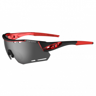 Sonnenbrille, ALLIANT, Black/Red, L-XL, Smoke/AC-Red/Clear