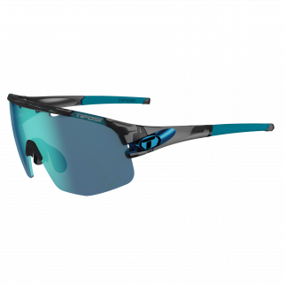 Sonnenbrille, SLEDGE Lite, Crystal Smoke, M-XL, Clarion Blue/AC-Red/Clear