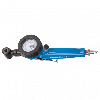 Werkzeug, INF-2 Druckluft Pump-Adapter für Presta/Schrader mit Manometer