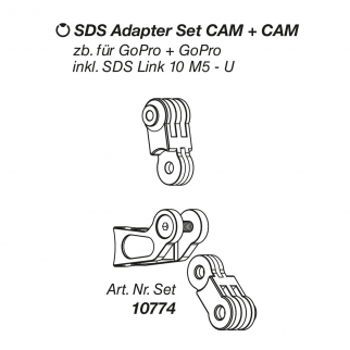 Vorbau Zubehör, SDS Link Adapter Set CAM + CAM