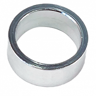Spacer, 1" 25.4 Dicke:15 mm Aluminium silver