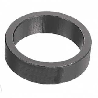 Spacer, 1" 25.4 Dicke:10 mm Aluminium black