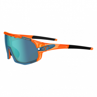 Sonnenbrille, SLEDGE, Crystal Orange, M-XL, Clarion Blue/AC Red/Clear