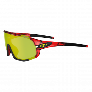 Sonnenbrille, SLEDGE, Crystal Red, M-XL, Clarion Yellow/AC Red/Clear