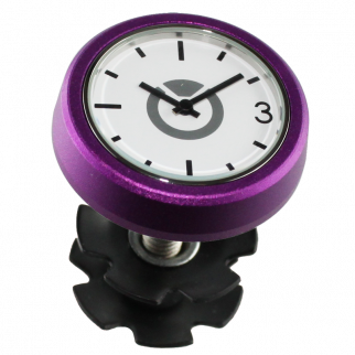 Uhr, Speedlifter A-Head Clock Alu purple