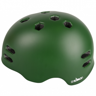 Helm, Urban BMX, 53-55 cm, dunkelgrün